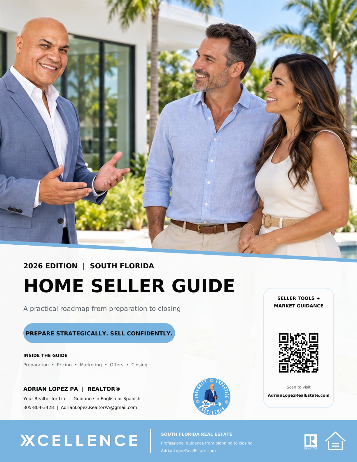 Adrian Lopez PA South Florida Seller Guide cover